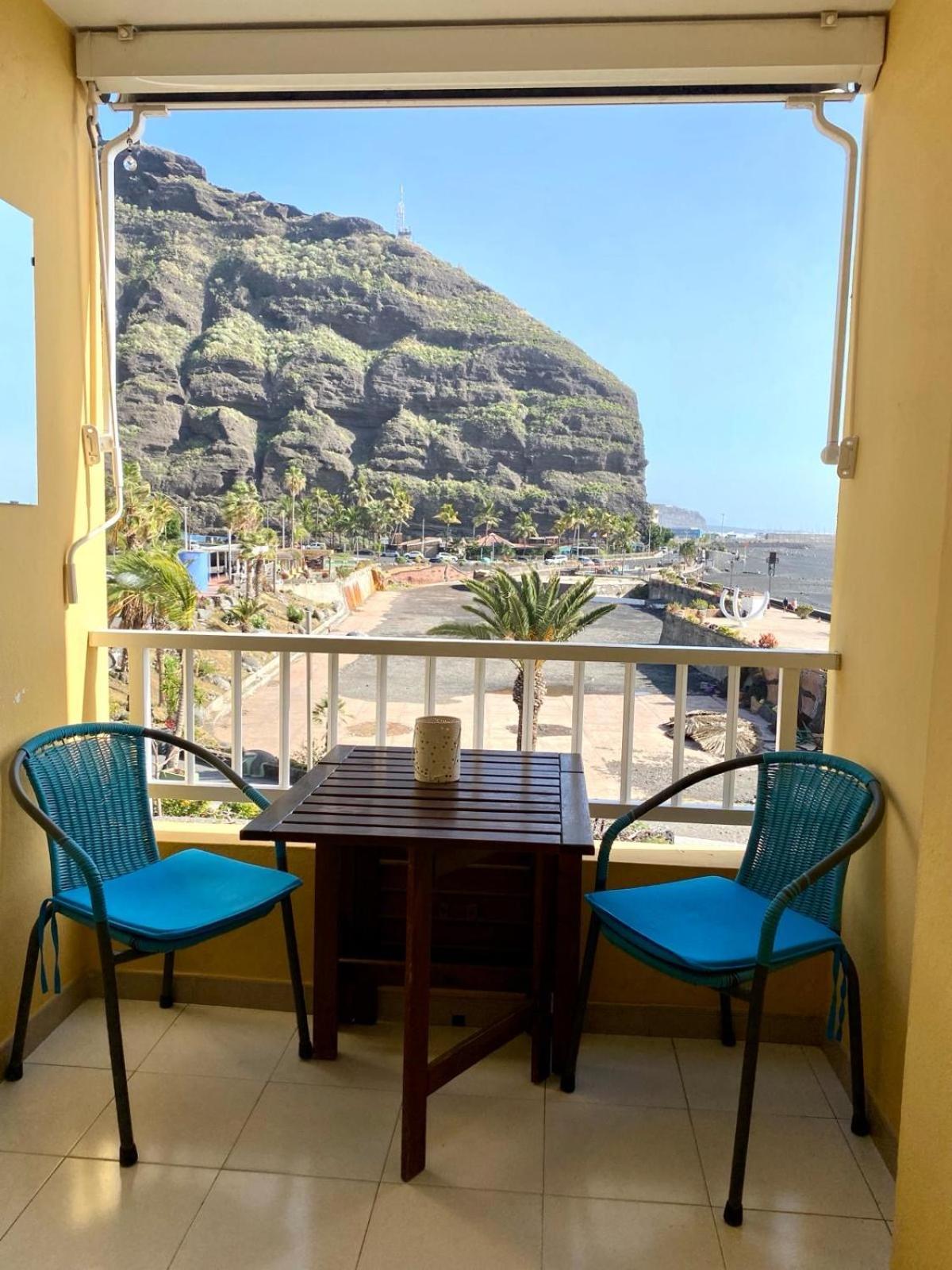 Casa Del Mar, Sunny Ocean View Appartement Right At The Beach! Лос-Льянос-де-Аридане Экстерьер фото