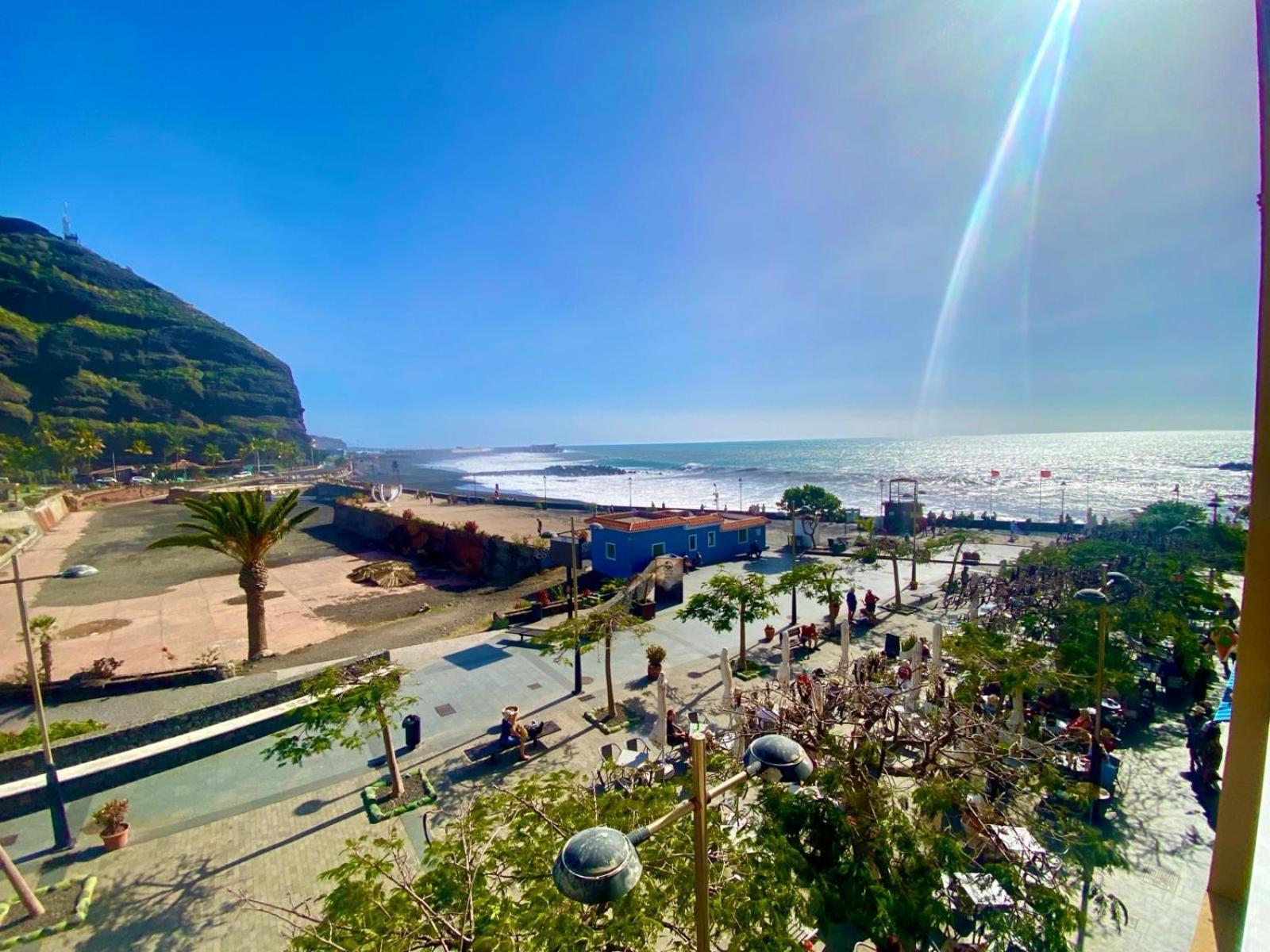 Casa Del Mar, Sunny Ocean View Appartement Right At The Beach! Лос-Льянос-де-Аридане Экстерьер фото