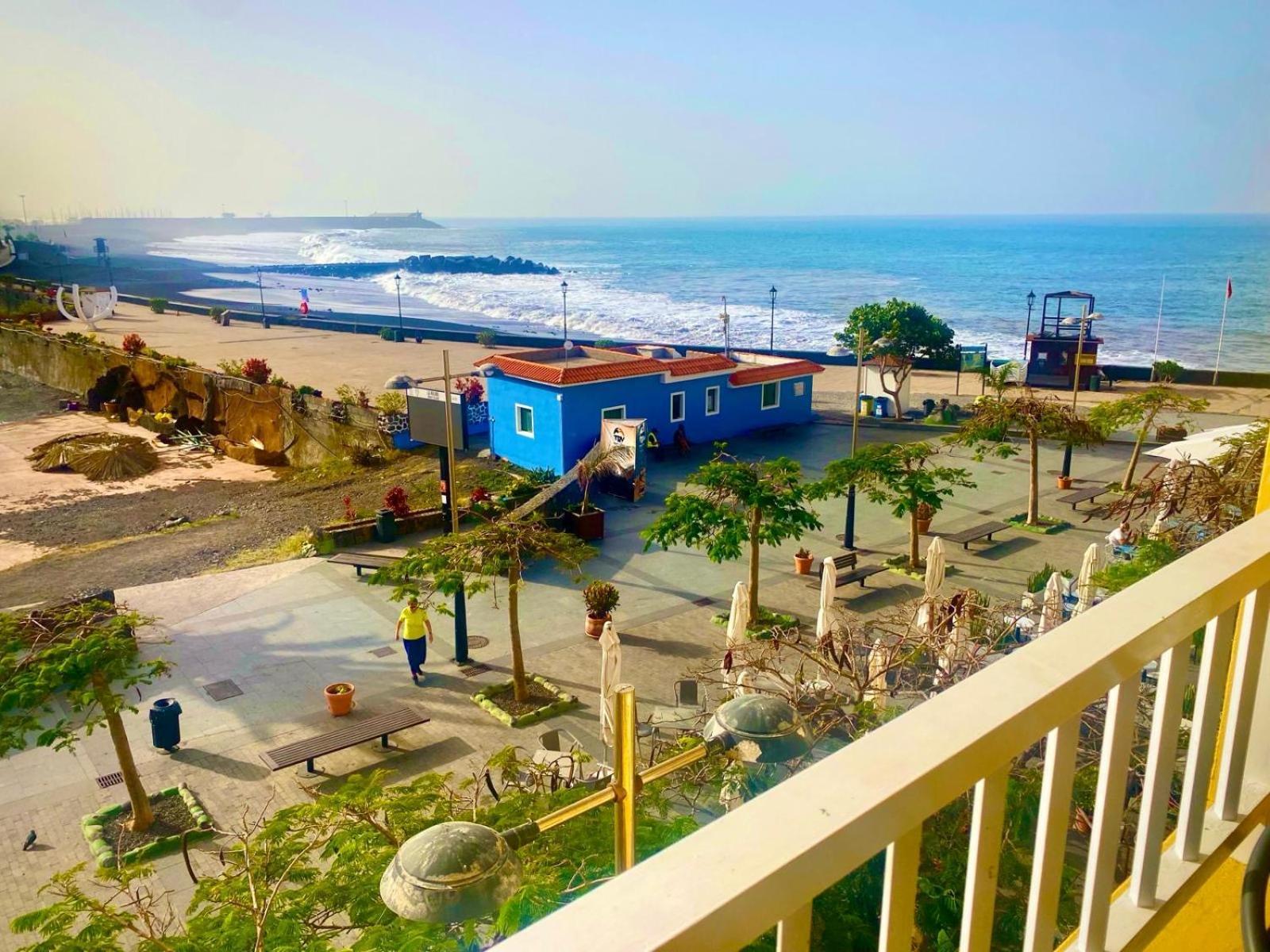 Casa Del Mar, Sunny Ocean View Appartement Right At The Beach! Лос-Льянос-де-Аридане Экстерьер фото